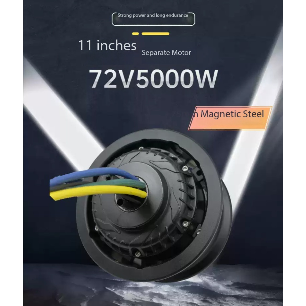 5000W Hub Motor Kit 72V - 11 İnç 72V 5000W Ayrı Göbek