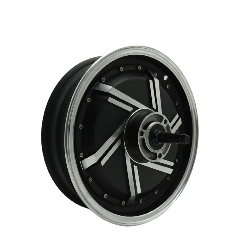 72V 8000W Brushless Hub Motor - 13X3.5 İnç 8000W 72V 120km/s Elektrikli
