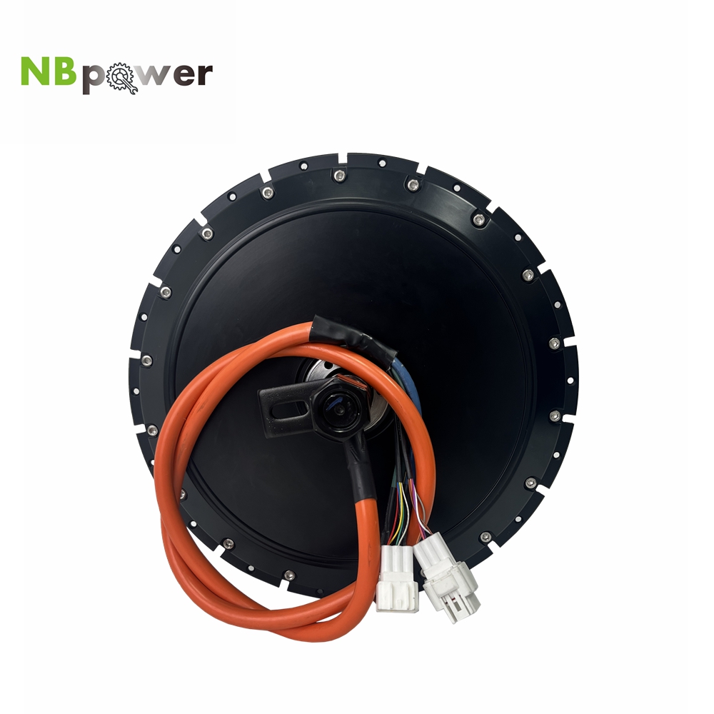 72V 8000W Brushless Hub Motor - NBpower 18x22mm Aks 40H QS 273