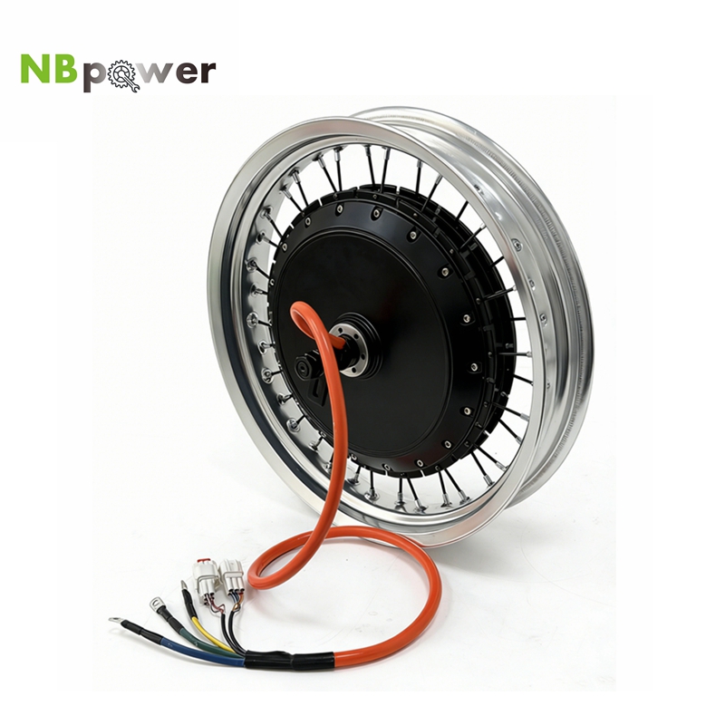 Renkli 17x3.0 NBpower/QS V3 27 - 72V 8000W Brushless Hub Motor incelemesi ve fiyatı