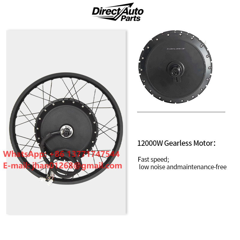 Arka Tekerlek Göbek Motoru 600 - 12000W Electric Motorcycle Hub Motor incelemesi ve fiyatı