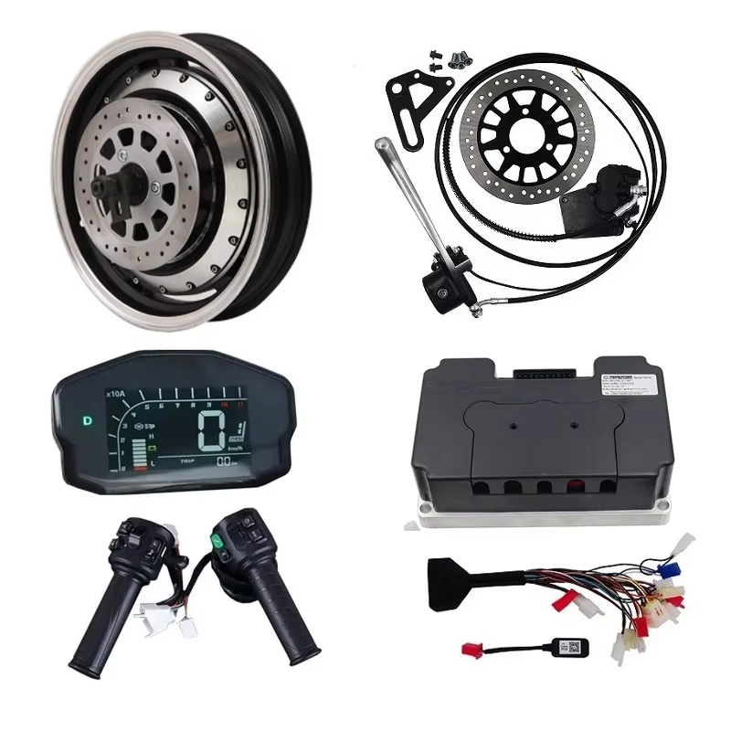 QSMOTOR 5000W 72V 14 inç Elekt - 5000W Hub Motor Kit 72V incelemesi ve fiyatı