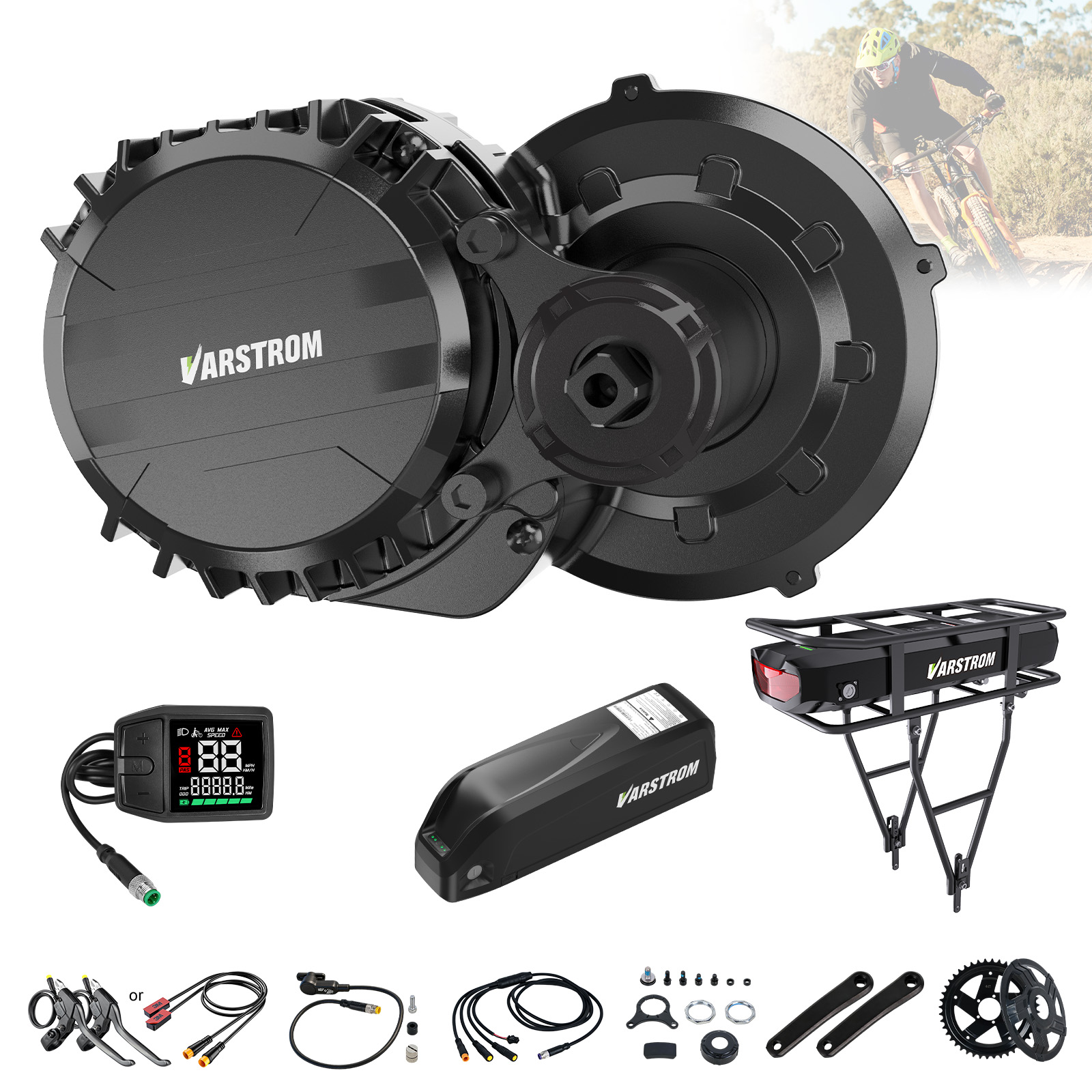 Varstrom 750W Orta Motor Kiti  - Torque Sensor Mid Drive Motor Kit incelemesi ve fiyatı