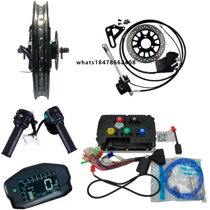 72V 8000W Fırçasız 18 inç Teke - 72V 8000W Brushless Hub Motor incelemesi ve fiyatı