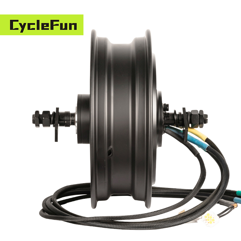 8000W YMMOTOR 12*3.5 inç Teker - 72V 8000W Brushless Hub Motor incelemesi ve fiyatı